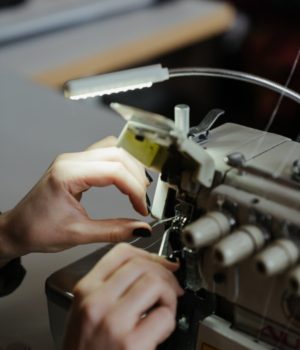 Tax Free Zone Sewing Machine Close UP