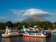 New Ometepe Ferry, Nicaragua. In Spanish