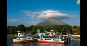 New Ometepe Ferry, Nicaragua. In Spanish