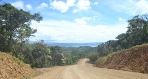 Pacific Coastal Highway Prep Work South of San Juan del Sur
