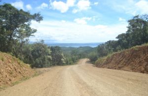Pacific Coastal Highway Prep Work South of San Juan del Sur