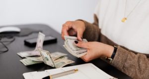 Financial Institutions in Nicaragua Woman Counting Money