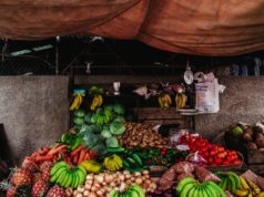 Canasta Básica in Nicaragua Fruits and Vegetables Market Stall