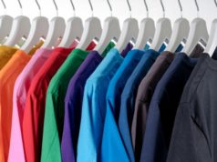 Job Losses Row of Different Colored T Shirts