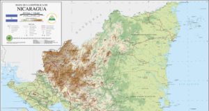 Illegal Aliens Map of Nicaragua