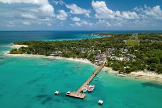 Corn Island Electric Vehicle Project gets South Korean attention Corn Island Electric Vehicle Boat Pier