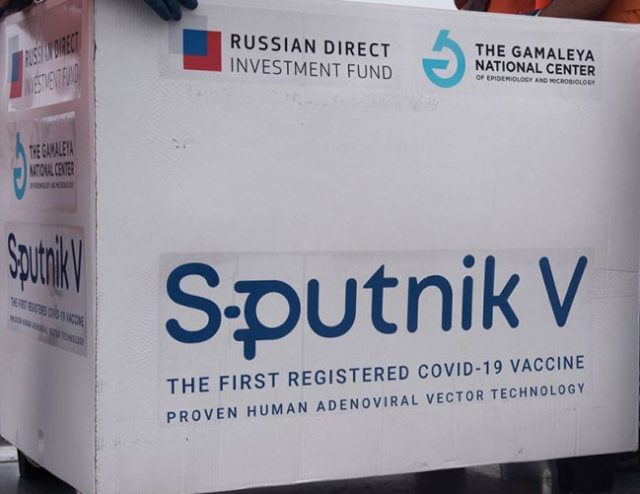 Sputnik V From Russia Boxes Vaccine