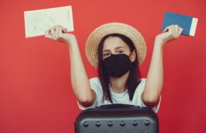 Visa to Enter Nicaragua Woman With Covid Mask