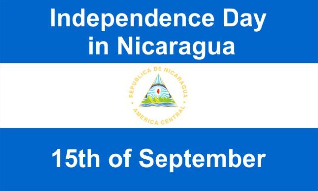 Independence Day in Nicaragua Nica Flag