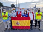 Spain Donated Vaccines to Nicaragua Delivery of Vaccines at MGA