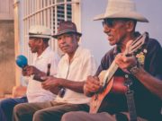 Cubans now Visa Exempt Three Old Cubans Playing Music