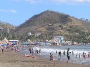 State Workers in Nicaragua Beach Scene Semana Santa San Juan del Sur