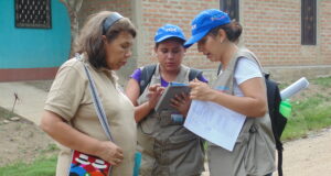 National Census Workers Collecting Data