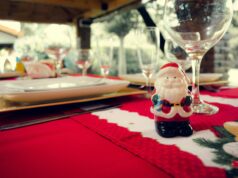 Tax Free Christmas Dinner Setting