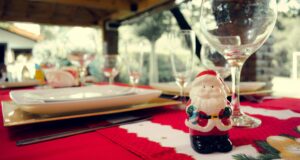 Tax Free Christmas Dinner Setting