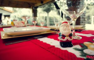 Tax Free Christmas Dinner Setting