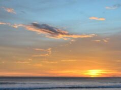 Four New National Holidays Beach Sunset Scene