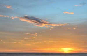 Four New National Holidays Beach Sunset Scene